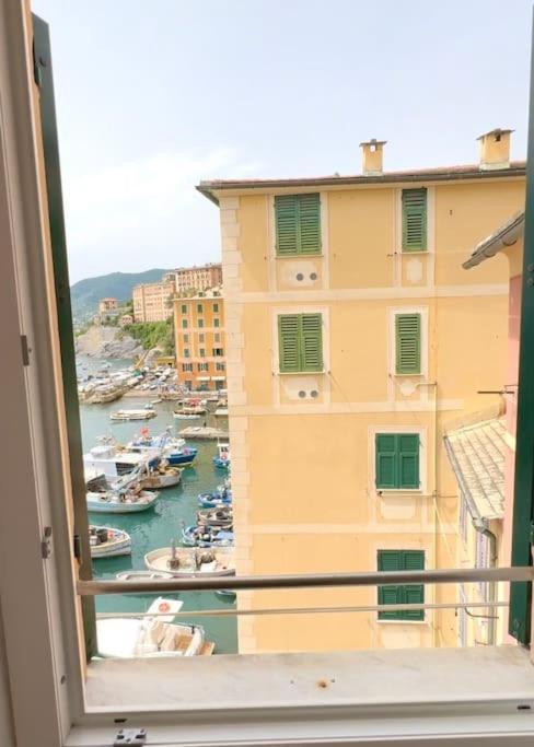 Attico Sul Porticciolo Antico Di Camogli Lägenhet Exteriör bild