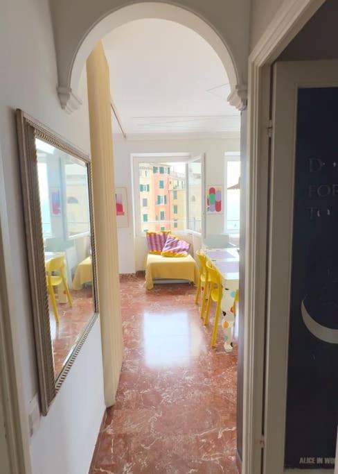 Attico Sul Porticciolo Antico Di Camogli Lägenhet Exteriör bild