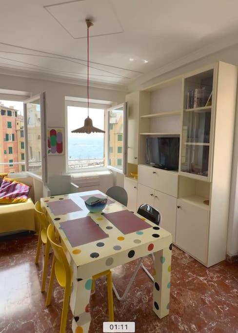Attico Sul Porticciolo Antico Di Camogli Lägenhet Exteriör bild