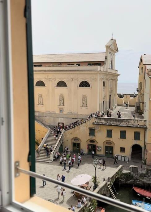 Attico Sul Porticciolo Antico Di Camogli Lägenhet Exteriör bild