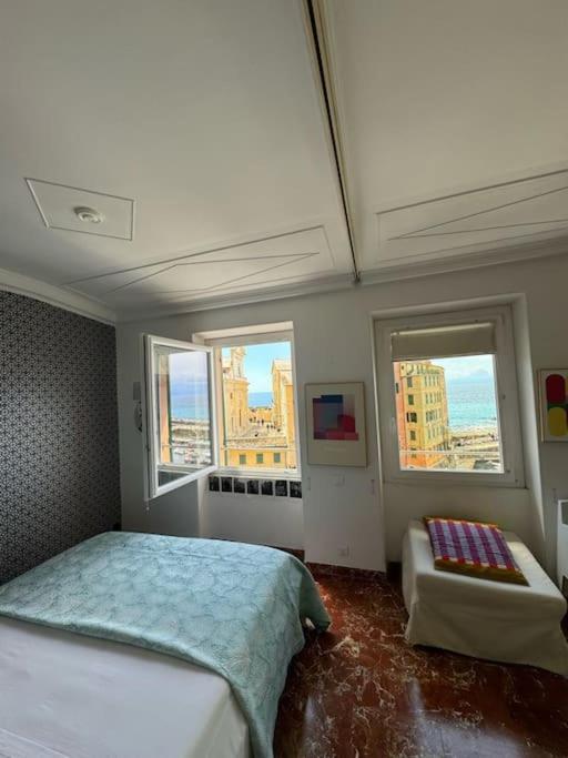 Attico Sul Porticciolo Antico Di Camogli Lägenhet Exteriör bild