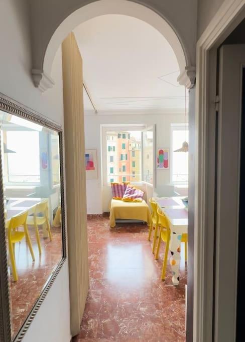 Attico Sul Porticciolo Antico Di Camogli Lägenhet Exteriör bild