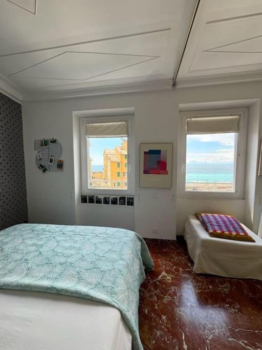 Attico Sul Porticciolo Antico Di Camogli Lägenhet Exteriör bild
