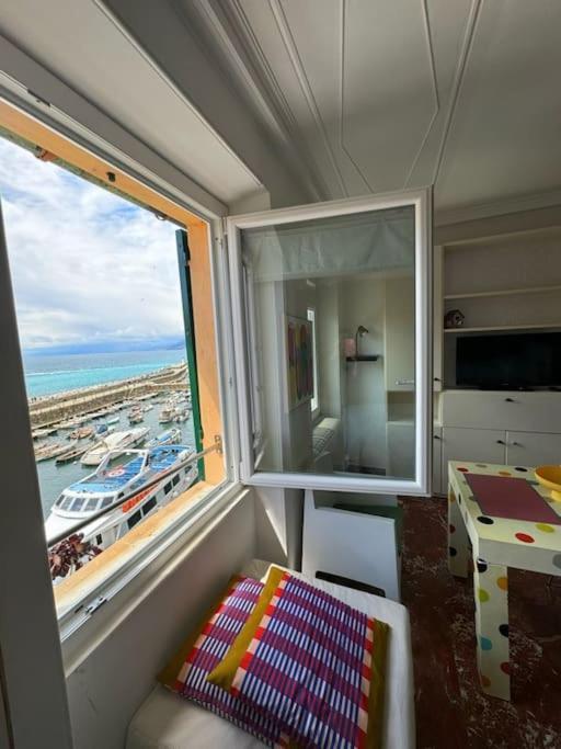 Attico Sul Porticciolo Antico Di Camogli Lägenhet Exteriör bild