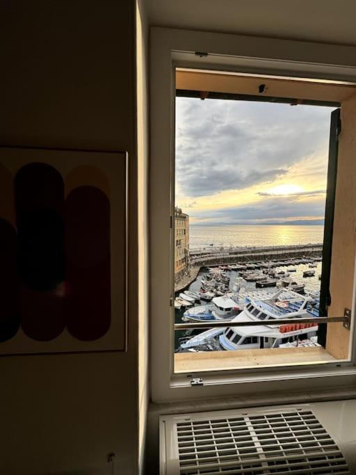 Attico Sul Porticciolo Antico Di Camogli Lägenhet Exteriör bild