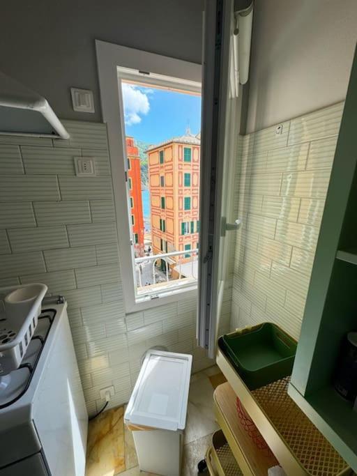 Attico Sul Porticciolo Antico Di Camogli Lägenhet Exteriör bild
