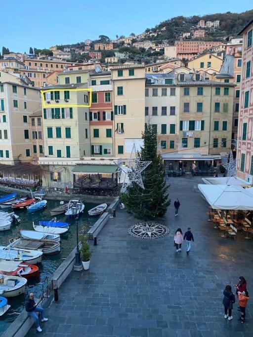 Attico Sul Porticciolo Antico Di Camogli Lägenhet Exteriör bild