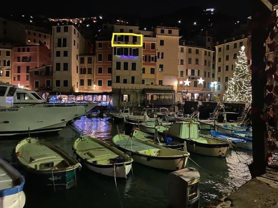 Attico Sul Porticciolo Antico Di Camogli Lägenhet Exteriör bild